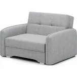 Jednomístná rozkládací pohovka s úložným prostorem Laine - Žlutá - Poco 50