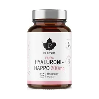 Přírodní produkt Puhdistamo Hyaluronic Acid 200mg 120 kapslí