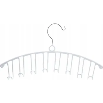 Věšák Věšák s 8 háčky, který šetří místo, Barva bílá