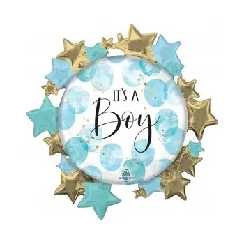 Balónek Fóliový balónek Amscan It's a Boy 66 cm