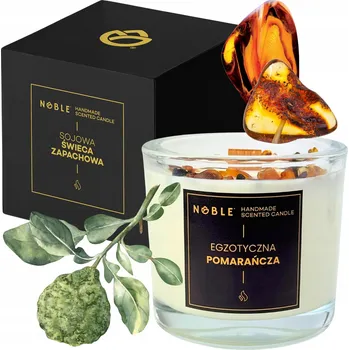 Svíčka Sójová vonná svíčka - exotická pomeranč Noble 1 ks
