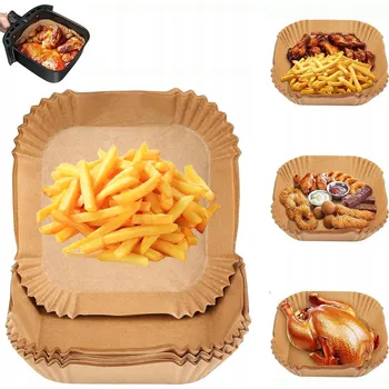 Pečicí papír 300x PAPÍR NA PEČENÍ DO HORKOVZDUŠNÉ FRITÉZY VLOŽKY - 20x20 CM