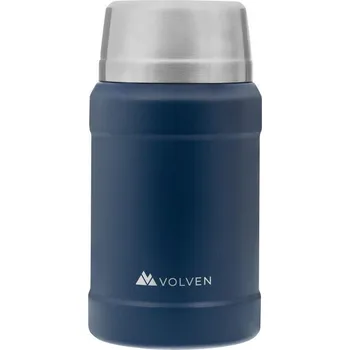 Termoska VOLVEN Turistická termoska Volven Arctic Lunch 800ML Navy MODRÁ|ŠEDÁ