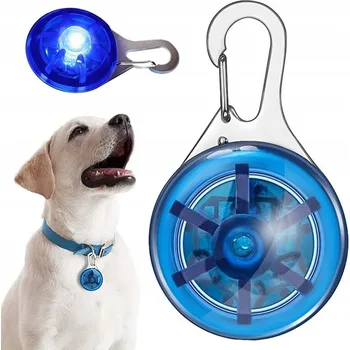 Obojek pro psa Svítící silikonový obojek pro psa Verk Group