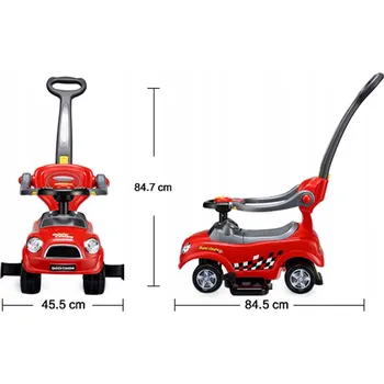 Dětské vozidlo Ecotoys Odrážedlo 6938360700879 Červená