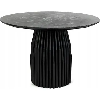 Konferenční stolek Konferenční stolek King Home kulatý 120 x 120 x 78 cm černý