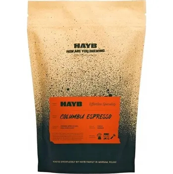 Káva Káva zrnková Arabica HAYB Kolumbie San Sebastian Espresso 1000 g