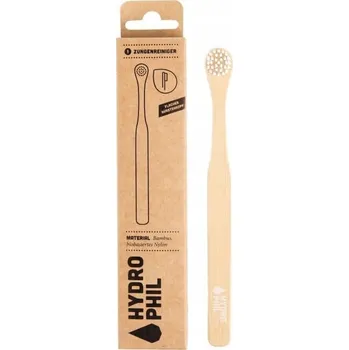 Zubní kartáček VEGANSKÝ KARTÁČEK NA ČIŠTĚNÍ JAZYKA BAMBUS