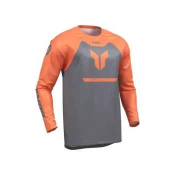 Moto dres Mx Dres THOR Ridemode Jersey Menace Charcoal 2026, Velikost M