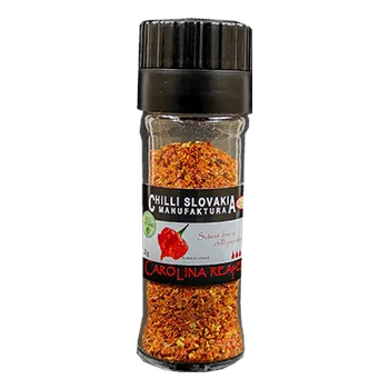 Koření Mlýnek Drcené papričky Carolina Reaper 20g, Pálivost Chilli Koření ULTRA pálivé