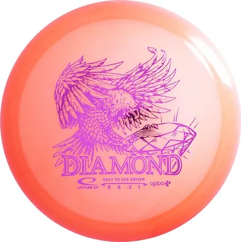 Disc golf Latitude 64° Opto Air Diamond 146g Růžová