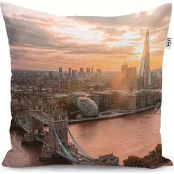 Polštář Sablio Polštář Londýn City of London - 40x40 cm