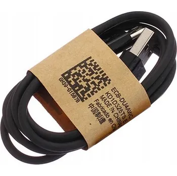 Datový kabel Kabel CN USB - microUSB typ B, 0,8 m, bílý