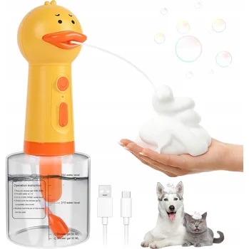 Kosmetika pro psa Akumulátorový pěnový čistič pro psy a kočky 350 ml IPX5