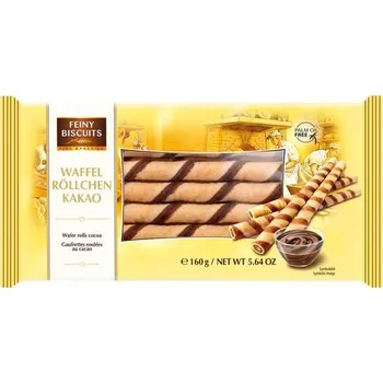 Feiny Biscuits Vaflové trubičky Kakao160g IDDRZEX04910