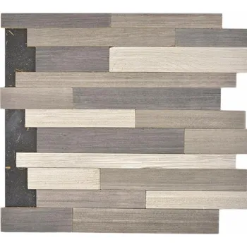 Obklad Mozaika WzorcowniaStudio 30 x 30 cm, odstíny šedé a stříbrné