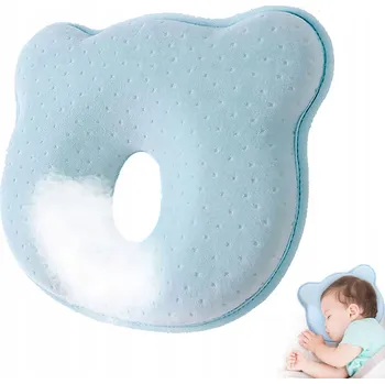 Polštář ORTOPEDICKÝ POLŠTÁŘ PRODYŠNÝ PRO MIMINKA POLŠTÁŘ Z PAMĚŤOVÉ PĚNY