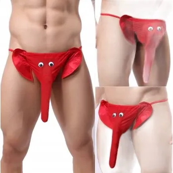 Kalhotky GingerInKilin Slipy Tanga červené, univerzální velikost