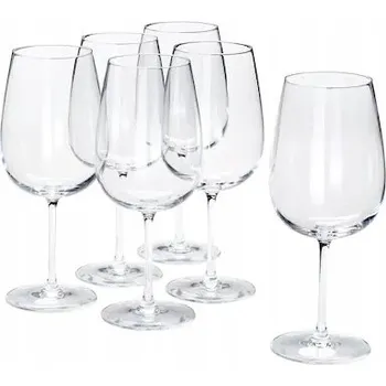 Sklenice Skleničky na červené víno IKEA bezbarvé 680 ml 6 ks
