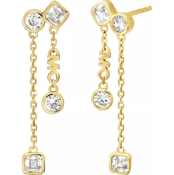 Náušnice Luxusní pozlacené náušnice se zirkony Premium MKC1773710 Michael Kors