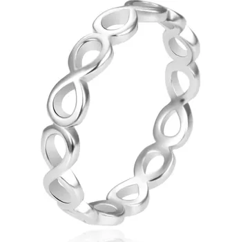 Prsten Stylový stříbrný prsten Nekonečno AGT-R52X Agato / Obvod: 52 mm - 52 mm