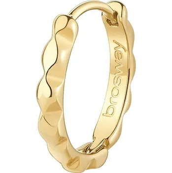 Šperk Moderní pozlacená single náušnice Chakra BHKE140 Brosway