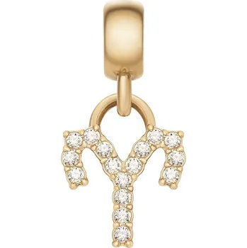 Přívěsek Pozlacený přívěsek s krystaly Beran Crystal Zodiac DW00400755 Daniel Wellington