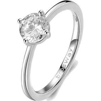 Prsten Slušivý stříbrný prsten pro ženy Fancy Infinite White FIW77 Brosway / Obvod: 58 mm - 58 mm