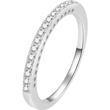 Prsten Jemný stříbrný prsten s čirými zirkony AGG365 Beneto / Obvod: 62 mm - 62 mm