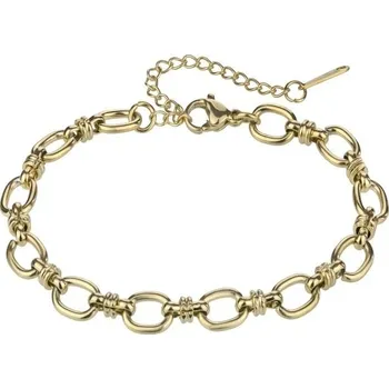 Náramek Pozlacený řetízkový náramek Elisa Gold Bracelet MCB24012G Marc Malone