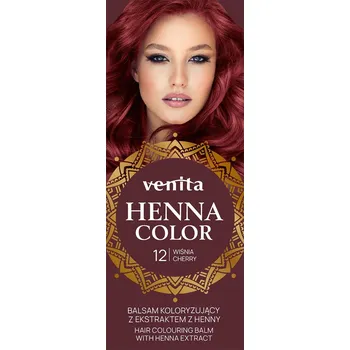 Barva na vlasy Venita Color henna na vlasy 12 třešní, 75 g