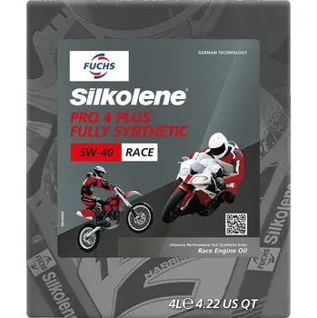 Motorový olej Motorový olej SILKOLENE FUCHS PRO 4 PLUS 10W50 4L