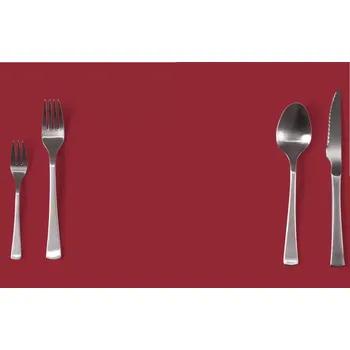 prostírání Sablio Prostírání Tmavě červená: 40x30cm