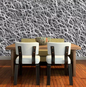 Tapeta Sablio Tapeta Bílá vlákna - 125x75 cm