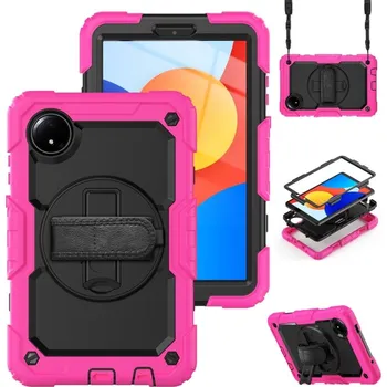 Pouzdro na tablet VSECHNONAMOBIL 95724 SOLID 360 Odolný obal pro Redmi Pad SE 8.7 růžový