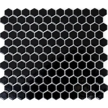 Obklad Keramická mozaika WzorcowniaStudio 26 x 30 cm černá