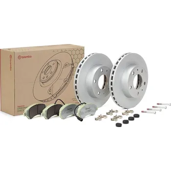 Brzdový kotouč Souprava brzd, kotoučová brzda BREMBO KT 10 047