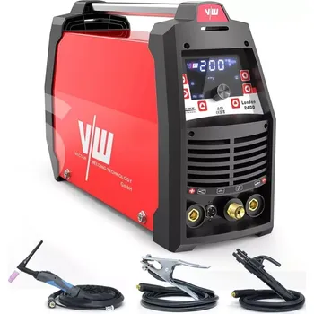 Svářečka VECTOR London 2400D AC/DC + kabely + hořák TIG