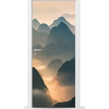 Fototapeta Fólie/Nálepka na VNĚJŠÍ dveře NÁBYTKOVÁ samolepicí SNADNÁ APLIKACE