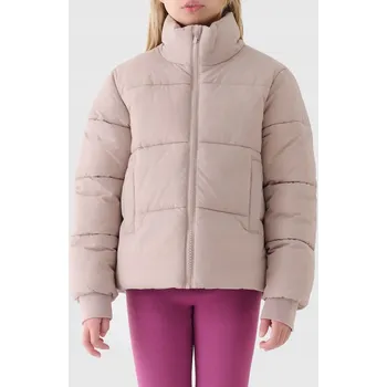 Dívčí bunda Dívčí péřová bunda 4F zimní prošívaná TDJAF613 AW25 134