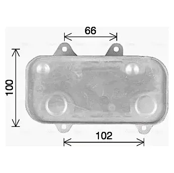 AVA Quality cooling PR3097 Chladič oleje, automatická převodovka