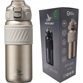 Termohrnek Termohrnek PREMIUM na kávu, čaj s pítkem a brčkem TREKKER Hakuri