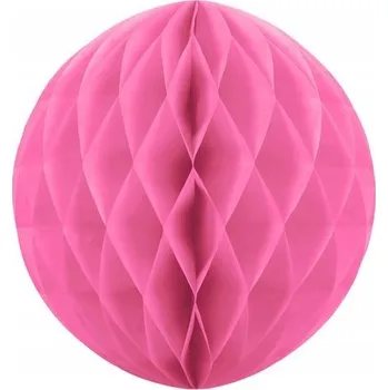 Obraz Papírová koule Party Deco růžová 20 cm