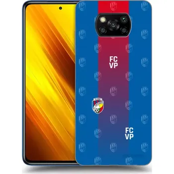 Pouzdro na mobilní telefon Picasee silikonový černý obal pro Xiaomi Poco X3 - FC Viktoria Plzeň F