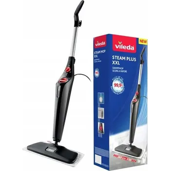 Parní čistič Vileda Parní mop Steam PLUS XXL s elektrickou podložkou Power Pad