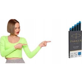 Náplně do plnicího pera Parker 1950383 modré 5 ks