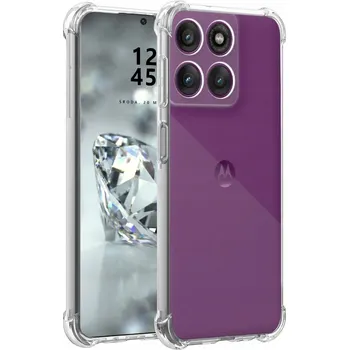 Pouzdro na mobilní telefon Zadní Kryt BBE CASE pro Motorola Edge 60 Pro transparentní