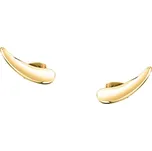 Podélné pozlacené náušnice Design SAYP11 Morellato