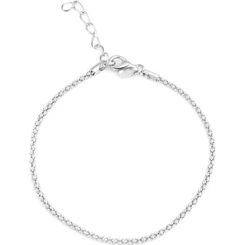 Náramek Elegantní stříbrný náramek AGB631 CH Beneto Exclusive / Délka: 21 cm