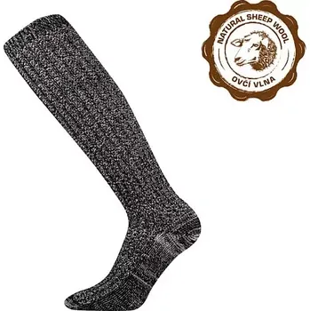 Dámské punčochy Dospělé podkolenky Ještěd - 35-37 / černý melír